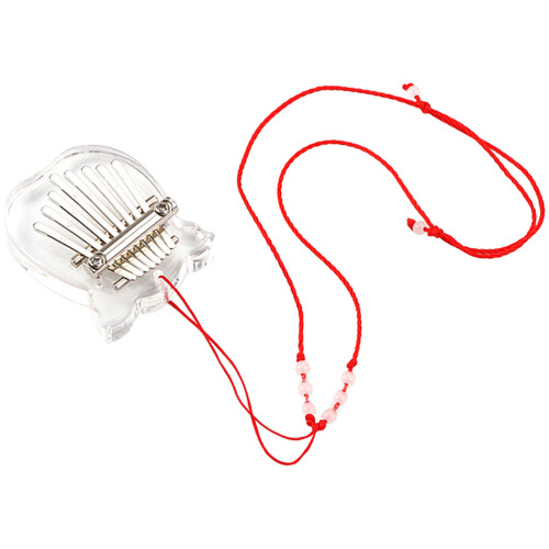 Mini Kalimba 8 Teclas De Acrílico Para Principiantes