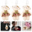 5 Piezas Mini Con De Peluche Para Ramo 10