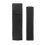 2Pcs Leather Pencil Case with Elastic Band for Hardcover-Black 1