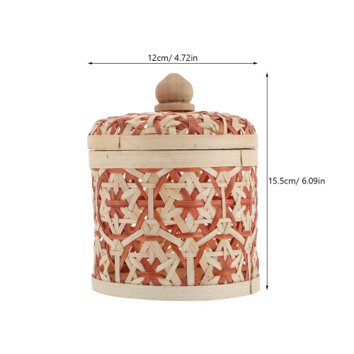 Tea Canister with Lid Storage Jar for Loose Tea 1