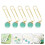 Gevormde Paperclips Muntgroen 10 4