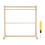 1St Holz Puppenkleiderbügel Mini Mantelhalter Organizer 5