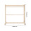 1St Holz Puppenkleiderbügel Mini Mantelhalter Organizer 7