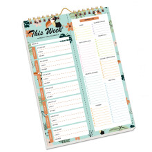 Carnet d'organisation de cuisine, planificateur de repas, avec-5