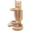 Multi Funktionale Hamster Wassertränke Aus Holz Beige 7