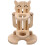 Multi Funktionale Hamster Wassertränke Aus Holz Beige 5