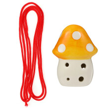 Mushroom Ocarina Sechsloch Musikinstrument Mit Lanyard Für Kinder