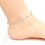 Glossy Rhinestone Women's Metal Anklet Chain 5