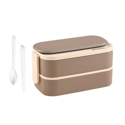 Lunchbox, doppellagiger-Dunkler Kaffee