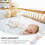 1Pièces Bébé Serviette Apaisante Coton Douce 4