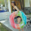 Multi-Color Inflatable Swimming Ring for Adults Float 10
