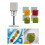 Blumenform Mooncakes Handpressformen ABS-Material 2