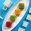 Blumenform Mooncakes Handpressformen ABS-Material 6
