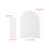 Acryl-Schild, transparentes Bogenschild mit Ständer, DIY,-A 4