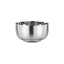 Edelstahlschüssel, spülmaschinenfeste Salatschüssel,-12cm