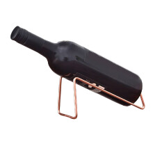 Présentoirs à bouteilles, casier à vin, matériel en fer,-or rose