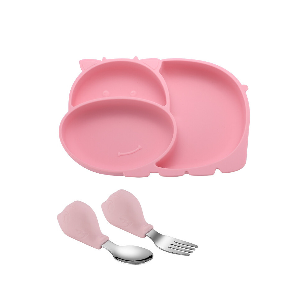 Ergonomically Designed Suction Plates For Baby, Compact And Lightweight Divided Toddler Plate With Super Suction Base For 12-36 Months Olds, Food Grad