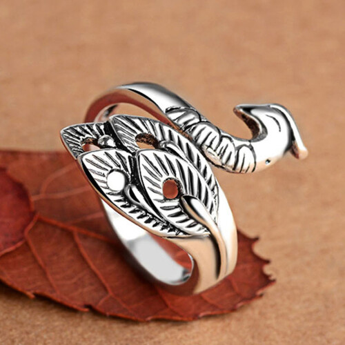 2 stuks haak ring met garengids en breispanningsring 2