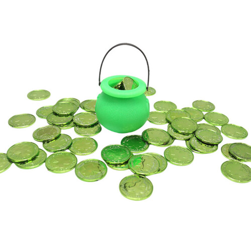 Décorations de fête de la Saint Patrick-Petit seau de 7,5 cm 1