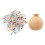 1 Set Diy Blumenvase Handgemachter Holzblumenhalter Mit Mosaikpatch 1
