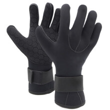 Diving Gloves Men Women 5mm Wear Resistant NonSlip Scuba Dive Equip Warm Neoprene XL