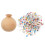 1 Set Diy Blumenvase Handgemachter Holzblumenhalter Mit Mosaikpatch 7