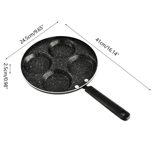 Pfannkuchen-Bratpfannen-Set, langlebiges Kochgeschirr, Eier, 2