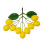 Branches de citron simulées exquises pour la mise en scène de la 4