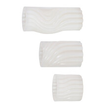 3D Cylinder Candle Molds Geometric Epoxy Silicone Moulds DIY-B
