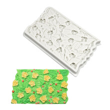 Flower Leaf Pattern Mold Fondant Silicone Mold Cakes-roses