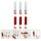 6 Pièces Conteneurs Pour Rouge À Crayon Réutilisables 5 Ml 6
