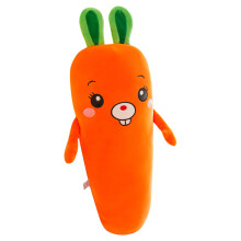 Easter Carrot Shape Plush Throw Pillow Hugging Cushion For Kids
