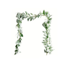 Guirlandes de plantes pour mur de table, jardin, fête de mariage