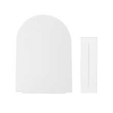 10pcs Acrylic Wedding Table Number Sign DIY Blank Clear-B