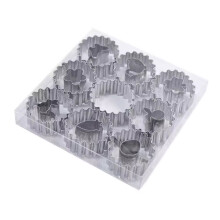 9Pcs Unique Cake Decorating Embosser Delicate Cookie Decorating