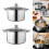 Functional Cooker Pots Set Effective Soup Pots with Glass-small 3