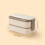 Stainless Steel Lunch Box with Spoon Fork Student Office-White 4