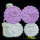 Dragon Phoenixes Mooncakes Molds Practical-2 pieces per mold 5
