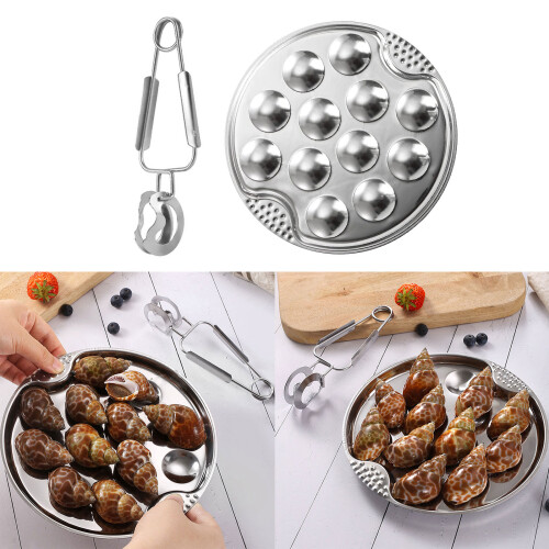Ensemble d'assiettes alimentaires et de pinces, pour-UN 2