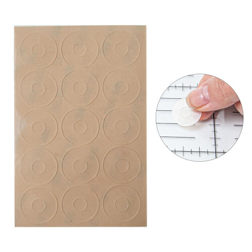 Skidproof Grip Quilting Templates Grip Dot Adhesive Ruler Grip 1