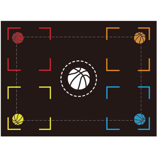 NonSlip Basketball Training Mat Indoor Control Training Dribbling Drill for Indoor Exercise Ref: 5832 1