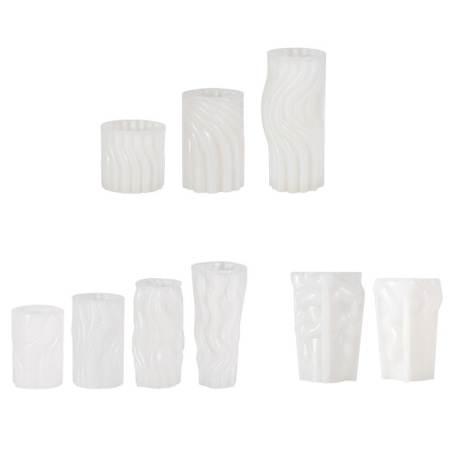 Geometrische epoxyhars mal handgemaakte kaars mal DIY 3D-D 1