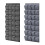 Space Saving Shoe Rack Holder for Closet-Imitation hemp gray 2