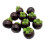10pcs Realistic Fruit Artificial Mangosteens Simulations Fruit 1