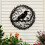 Metal Bird Shape Iron Wall Decorations Captivating Iron Bird 6