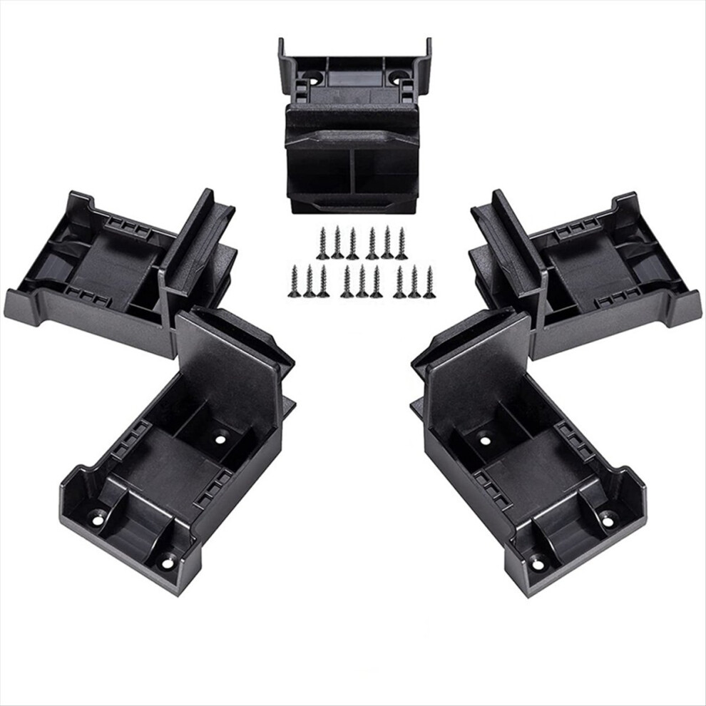 5Pcs 2-In-1 Tool Hanger Dock - Wall-Mounted Battery Holder For 14.4V-20V For 18V Batteries B 4853277930879