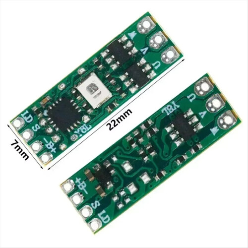 Carte de commande pour mini moteur sans balais BLDC 1S DC 3V-6V 3,7V 3,5A, régulateur électrique vert 1