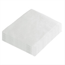 200 fogli di carta da filtro monouso per aspiratore di polvere per unghie, aspiratore per unghie, bianco