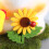 Adorablee Easters Bunnies Figurines-Easter bunny and chi 7