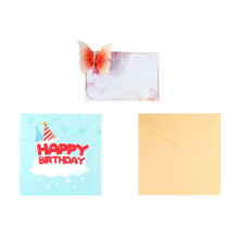 Celebrate with 3D Cake Birthday Card Decorative 3D Card Envelope